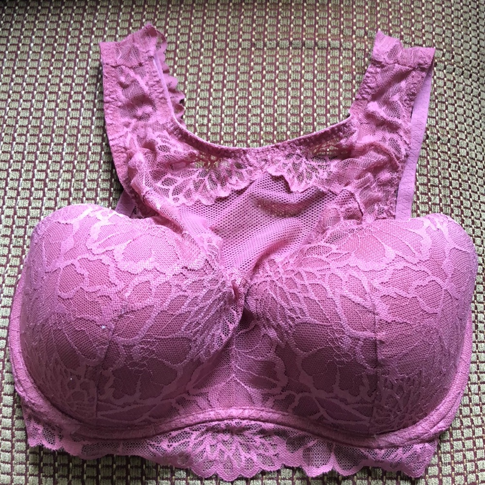 PINK Victoria’s Secret Lace Push Up Bralette